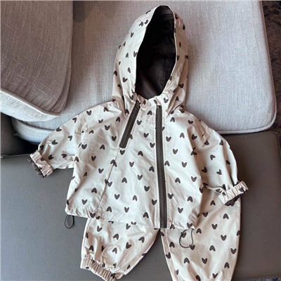 Ветровка со штанами для девочек (73-130)