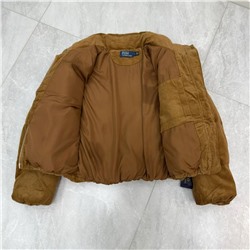 Женская вельветовая куртка пуховик  POL*O Ralp*h Laure*n