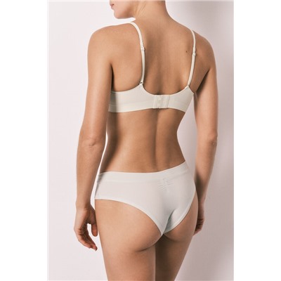 Braga ancha brasileña frunce verde