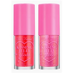 Kissing Jelly Favorites Lip Oil Gloss Set $44 Value Too Faced