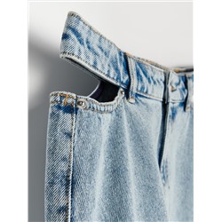Mini denim skirt