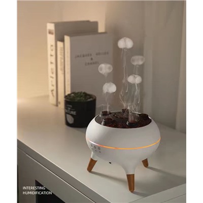 Креативный увлажнитель с ароматизацией воздуха и с паром в форме медузы