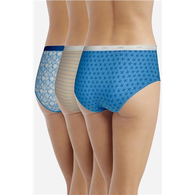 Pack de 3 culottes estampadas