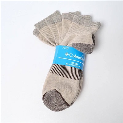 🧦 Columbi*a  Тёплые, плотные носки на осень и зиму. У нас на оф сайте цена одной пары 549р.. здесь набор из 3 пар.