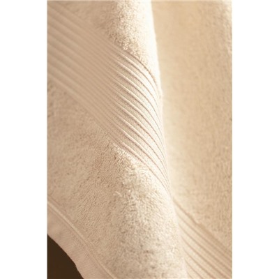 Clarette Banyo Havlusu - Bej - 90x150 cm