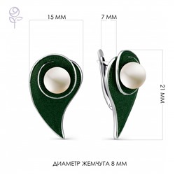 Серьги серебро 52827S1Z