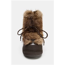 COMBINED FAUX FUR ANKLE BOOTS SKI COLLECTION