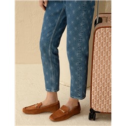 Taba Süet Deri Loafer