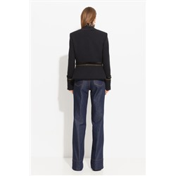 Жакет твидовый с брошью и декором 53690