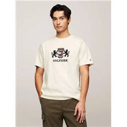 Футболка из  хлопка 2 цвета ТОММИ ХИЛФИГЕ*Р