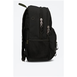 Mochila Luca Negro y caqui