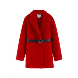 Chaqueta de lana Rojo