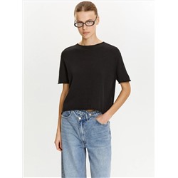 Трикотажная футболка из 100% хлопка, B3124/inkoust