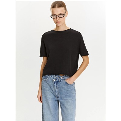 Трикотажная футболка из 100% хлопка, B3124/inkoust