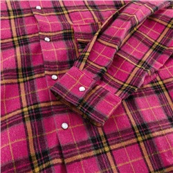 Девочки любят розовый. А если это еще рубашка в клетку 🫰  Коллекция 2024 года