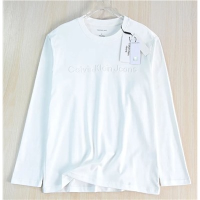 Мужская хлопкова толстовка с круглым вырезом и длинными рукавами СК