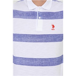 Erkek Mavi Polo Yaka Tişört
