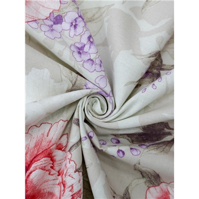 КПБ Перкаль компаньон Аврора 100% хлопок 110 г/м2, "Текстильная коллекция" книжка