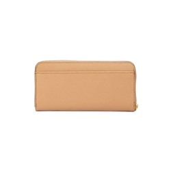KARL LAGERFELD PARIS Leather Zip Around Wallet