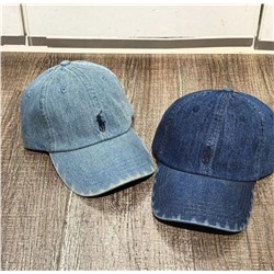 Бейсболка унисекс из денима  RALPH LAURE*N ОРИГИНАЛ!