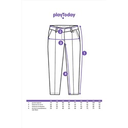 Брюки PLAYTODAY, 1131451