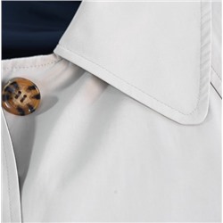 Женский двусторонний осенний плащ