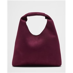 Vegan Leather Mini Slouchy Tote