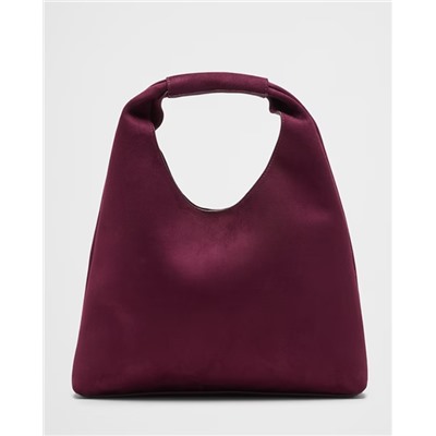 Vegan Leather Mini Slouchy Tote