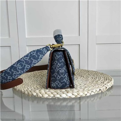 Джинсовая ручная сумка через плечо с принтом PINKO 100204A138, полная упаковка с версией с чипом, размер: 21*13*7 распродажа