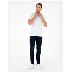 Açık Mavi Slim Fit Tişört