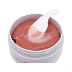 Peach & Hibiscus Brightening Hydrogel Eye Patch, Гидрогелевые патчи с экстрактами персика и гибискуса