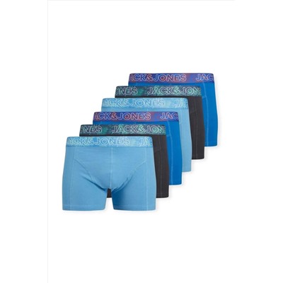 Jack & Jones JACK JONES Premium Kemerli Erkek 6 lı Boxer 12277585
