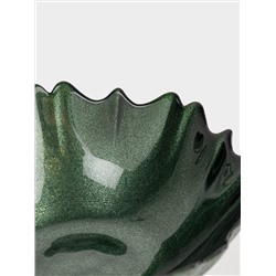 Салатник, 16х5 см, 450 мл, стекло, зеленый, Seville