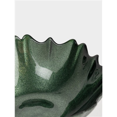 Салатник, 16х5 см, 450 мл, стекло, зеленый, Seville