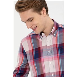 Erkek Taş Uzun Kollu Gömlek