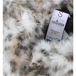 Легкая роскошная модная ретро-темпераментная искусственная шуба с леопардовым принтом