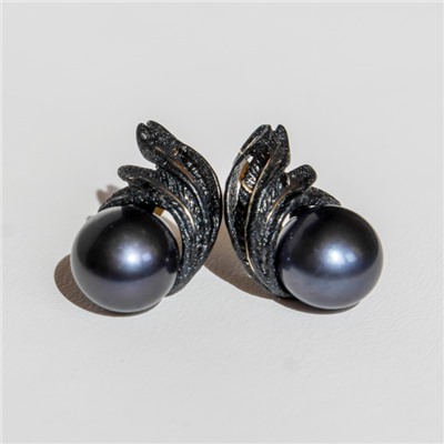 Серьги серебро 52883Y2B