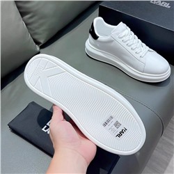 Кеды  karl  натур кожа люкс распродажа