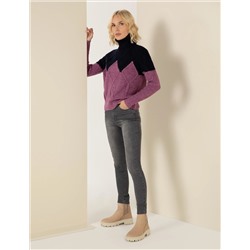 Koyu Gri Skinny Fit Jean Pantolon