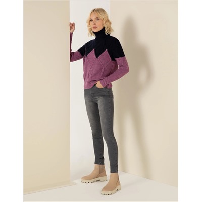 Koyu Gri Skinny Fit Jean Pantolon