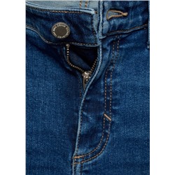 Jeans skinny tiro medio