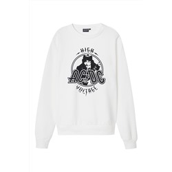 Sudadera ACDC Blanco