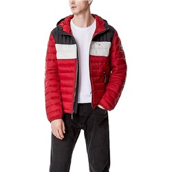 Tommy Hilfiger Men's Water Resistant Ultra Loft Filled Hooded Puffer Jacket