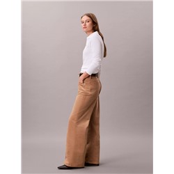 Corduroy Wide Leg Pant