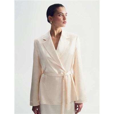 Жакет с поясом, ML886/pitara