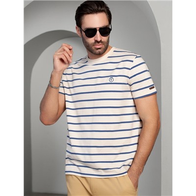 Футболка из премиального хлопка с эластаном