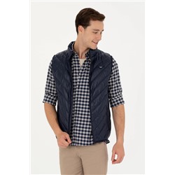 Erkek Lacivert Yelek