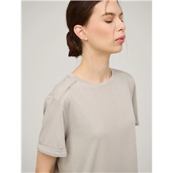 Серая футболка "Мережка"