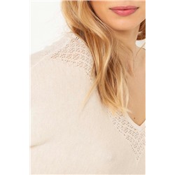 Jersey Blanco roto jaspeado