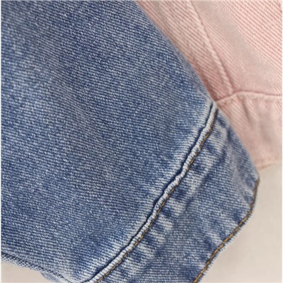 Джинсовая куртка для девочек 6-10 лет